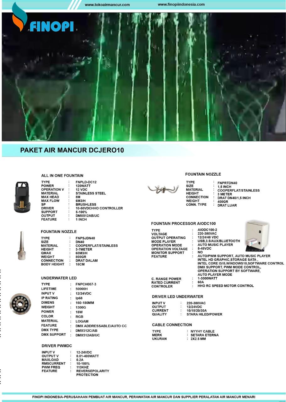 konsultan air mancur indonesia